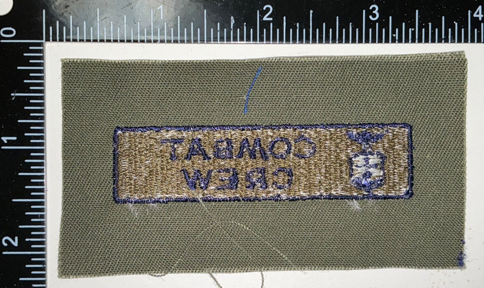 Cold War USAF US Air Force Combat Crew SUBDUED Cloth Badge Patch