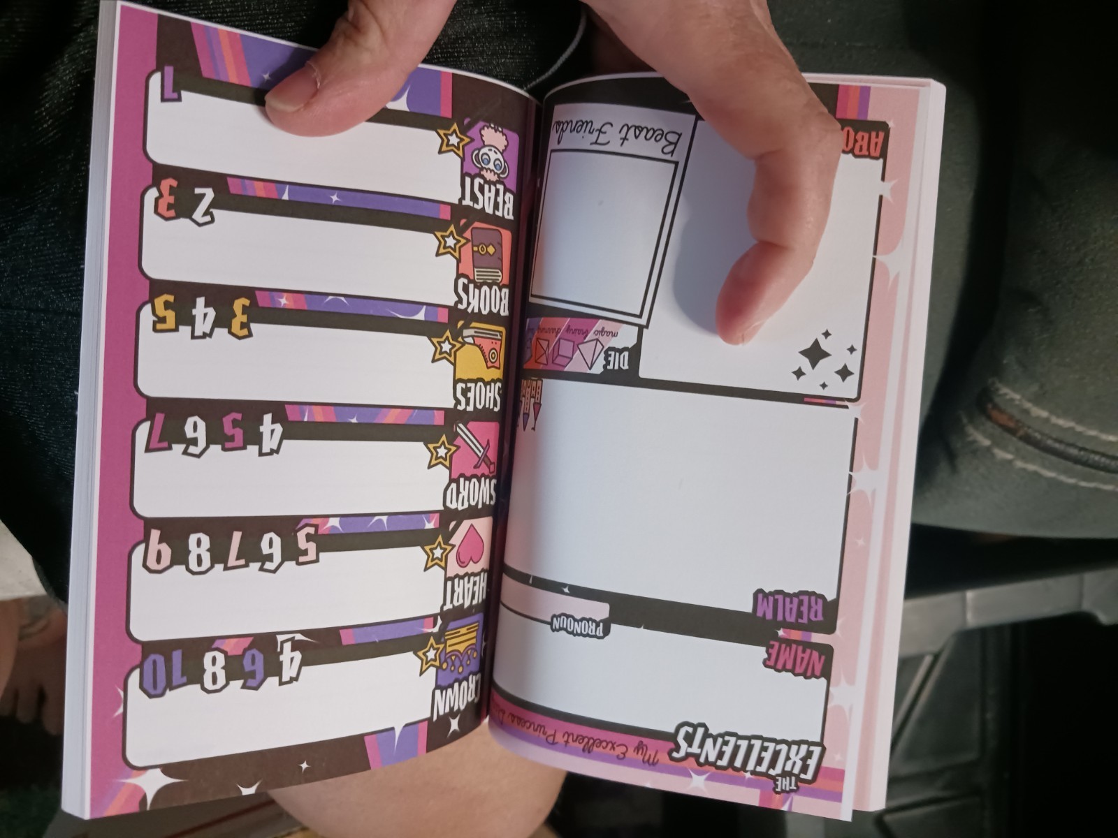 9th Level Games The Excellents RPG Game Diary
