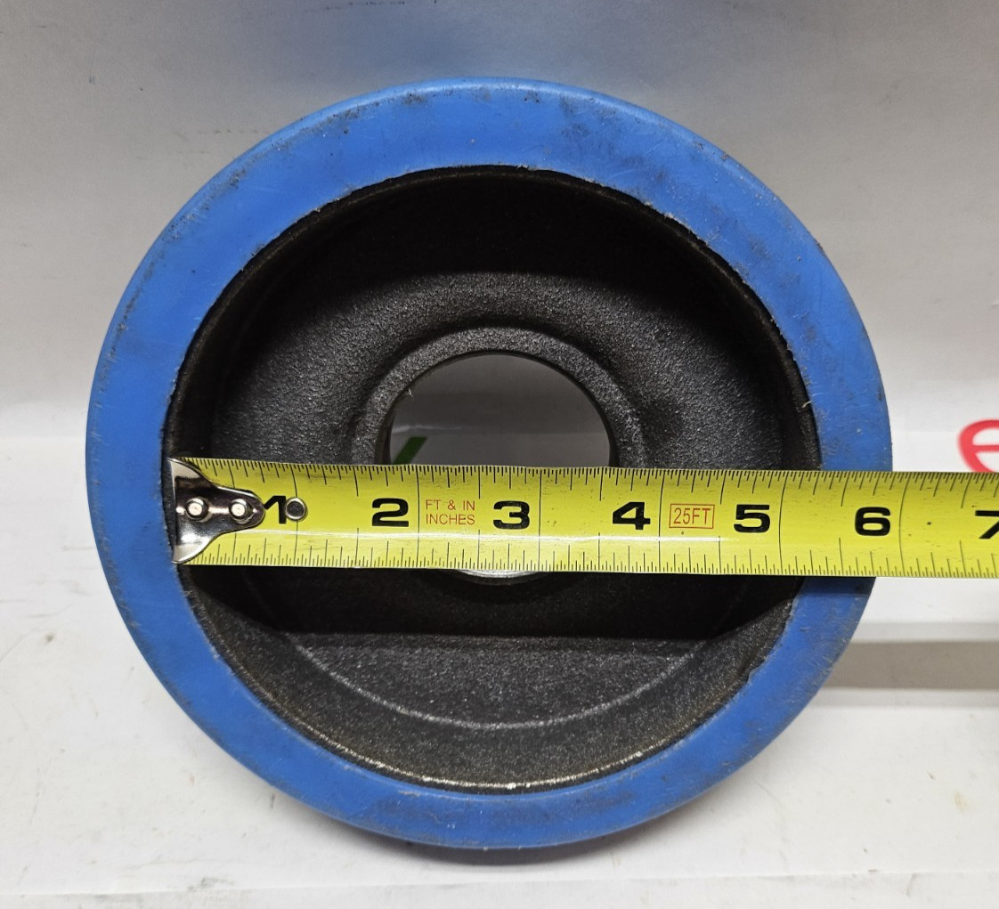 Anvil Black Malleable Threaded Reducing Hex Bushing 6 x 2"