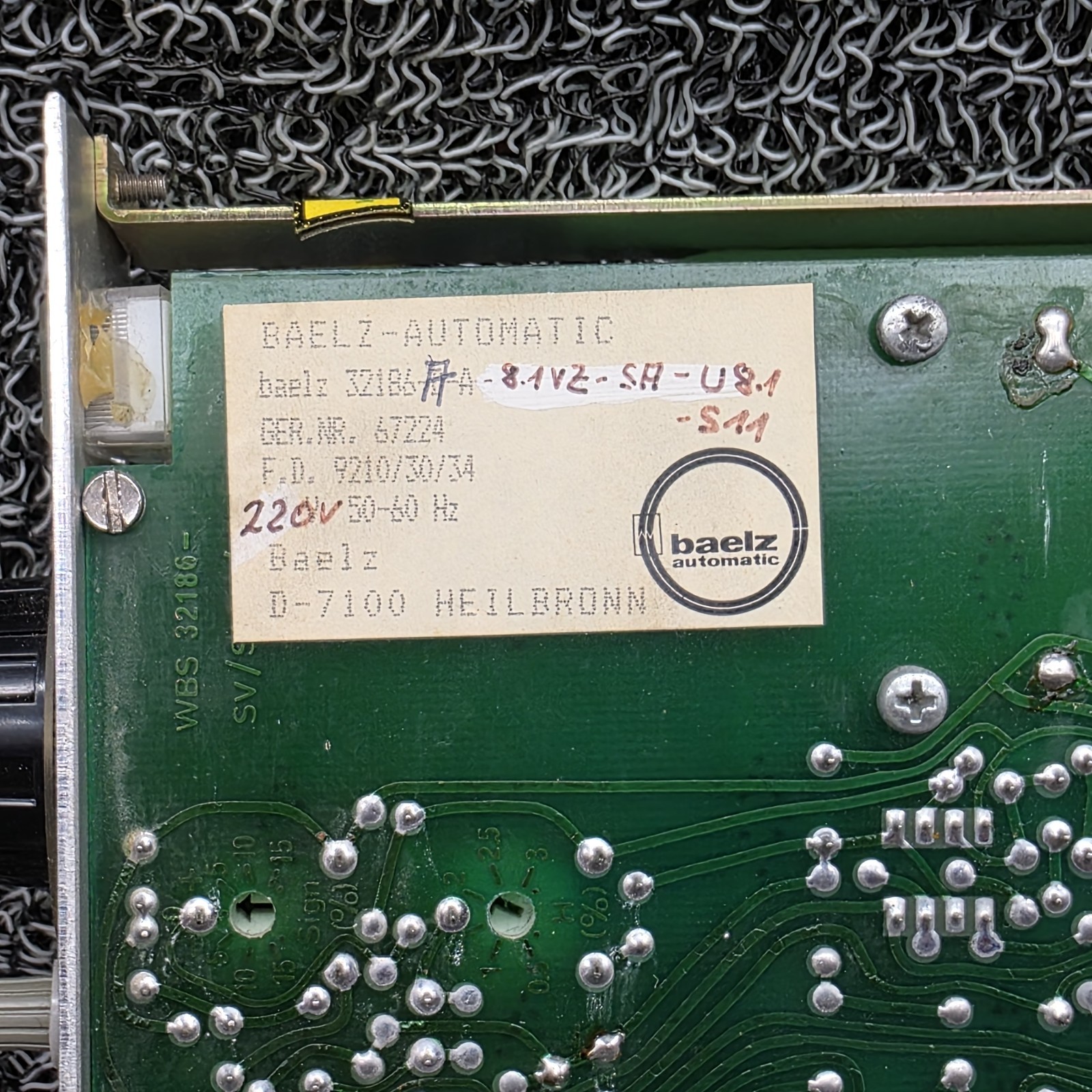 baelz automatic WBS 32186 / Xw 0-100 %