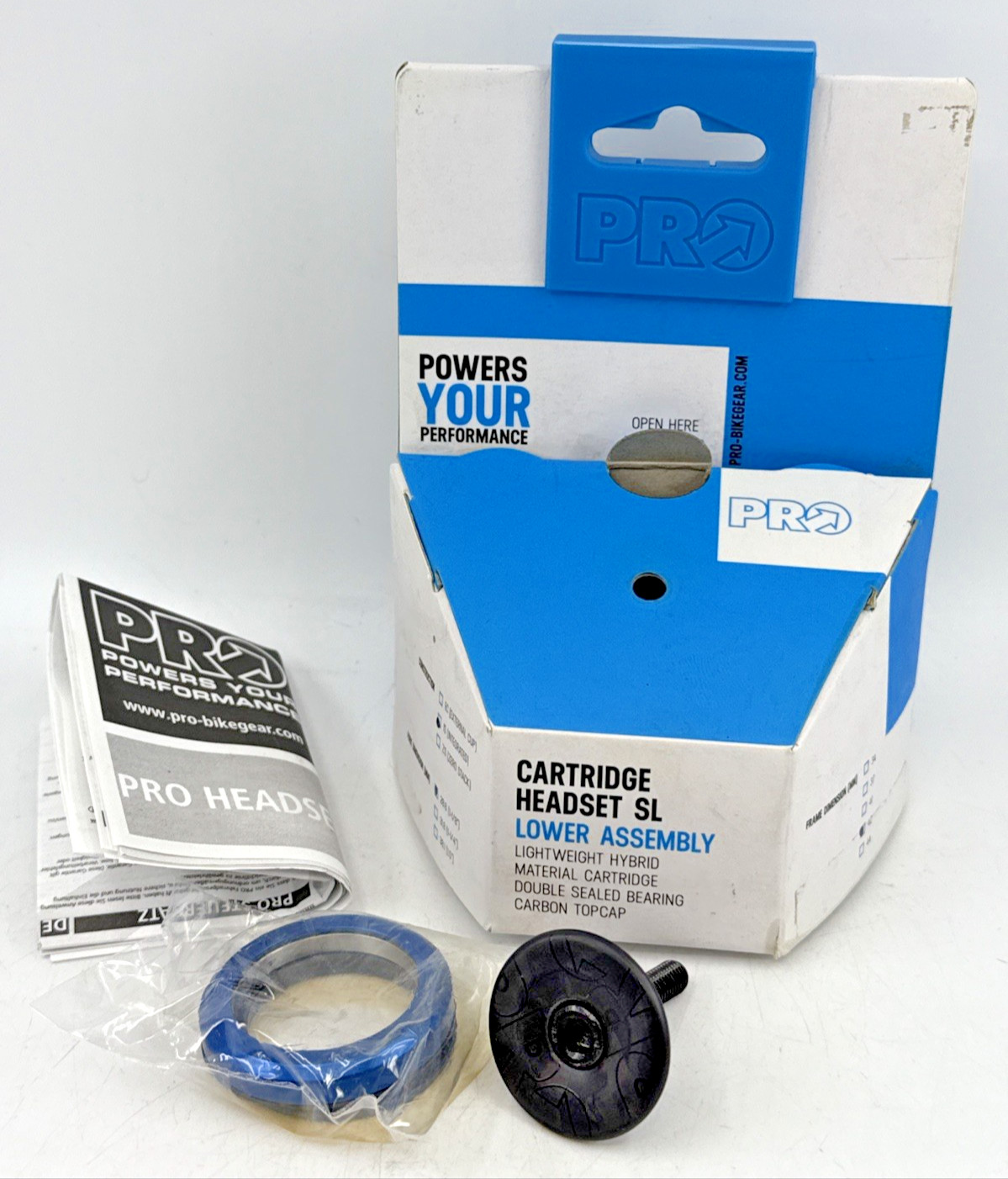 Shimano PRO Cartridge Headset SL Lower Assembly Sealed Bearing IS42 1-1/8"