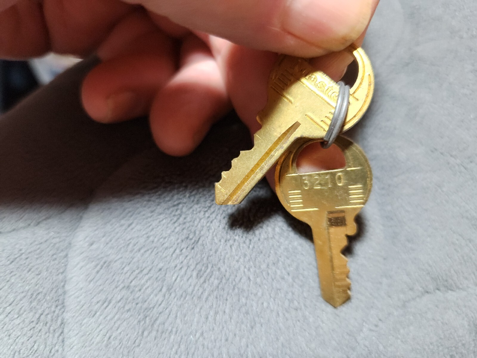 MASTER KEYS FOR 3210 LOCK (2 KEYS)