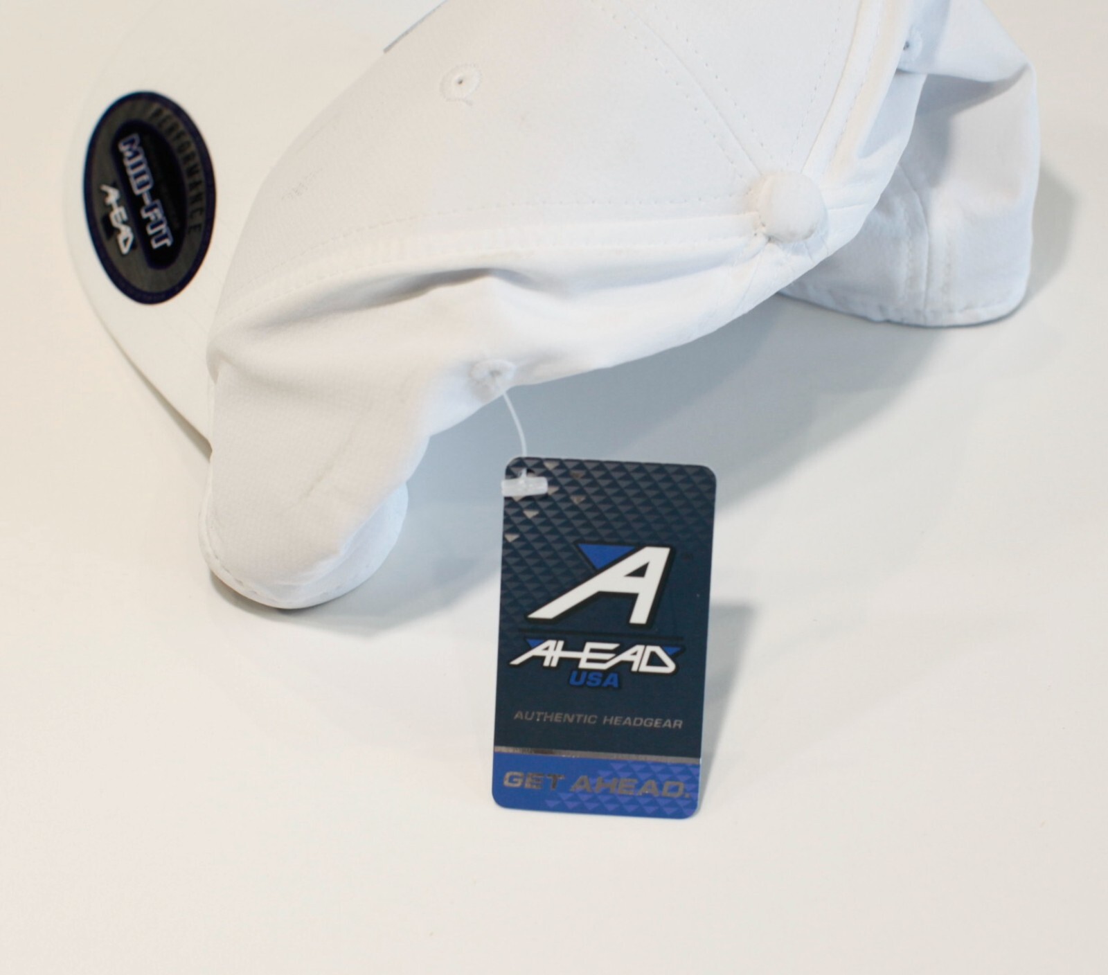 Rolling Hills White Golf Cap has been Signed