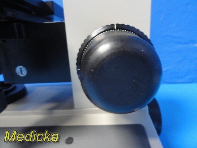 Olympus BH-2 Lab Microscope w/ Trinocular Head, 3 Objectives, Stage ~ 39208