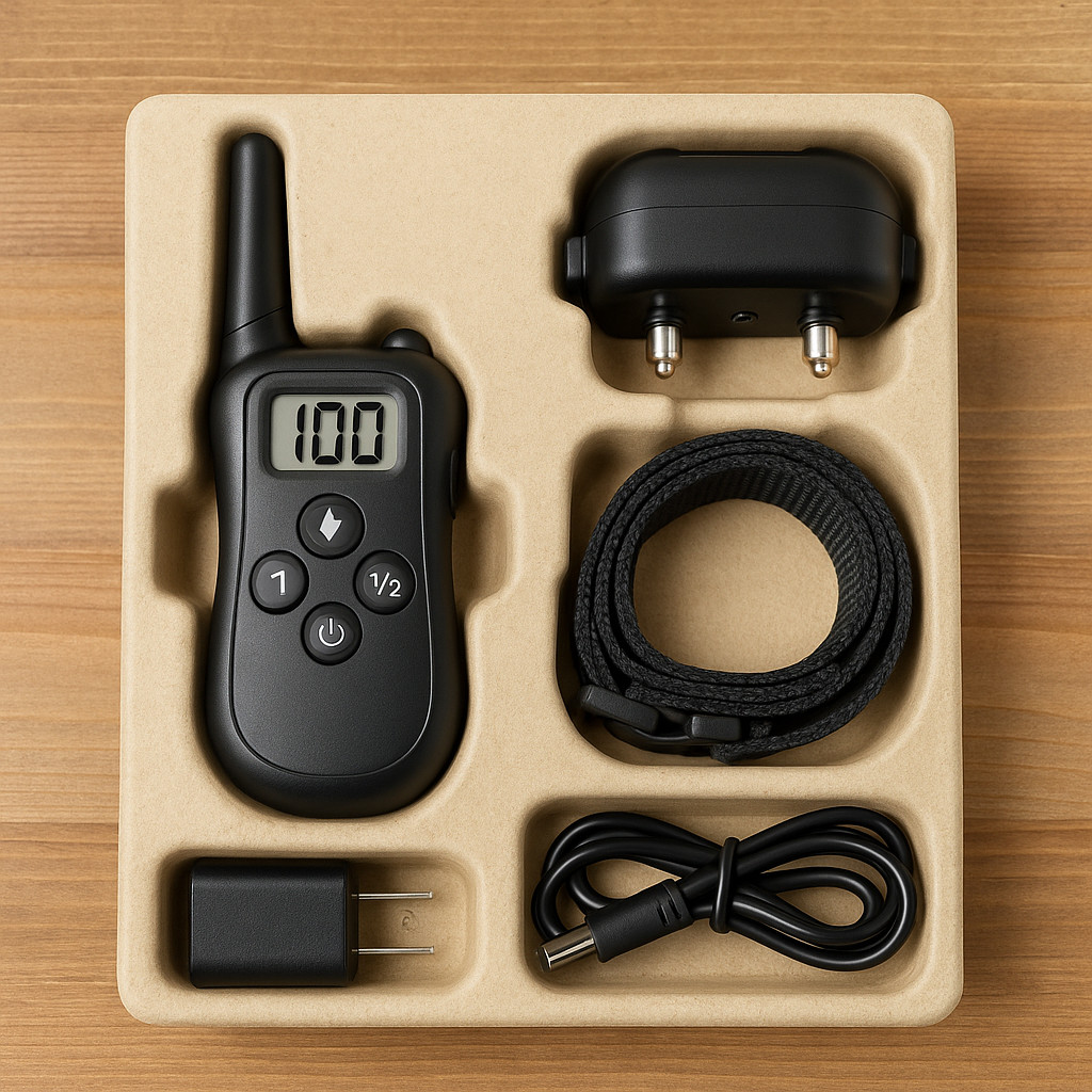 TECH-LOVE Dog Training Collar with Remote Protection