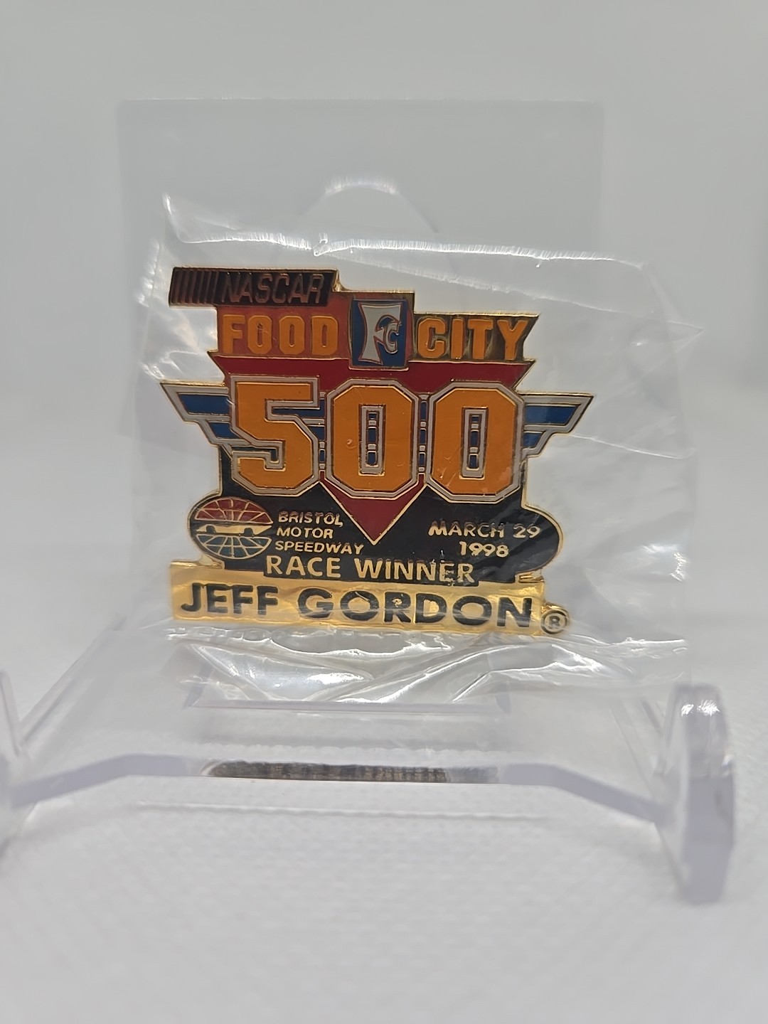 Jeff Gordon Race Winner Bristol Food City 500 March 29th 1998 L👀k!