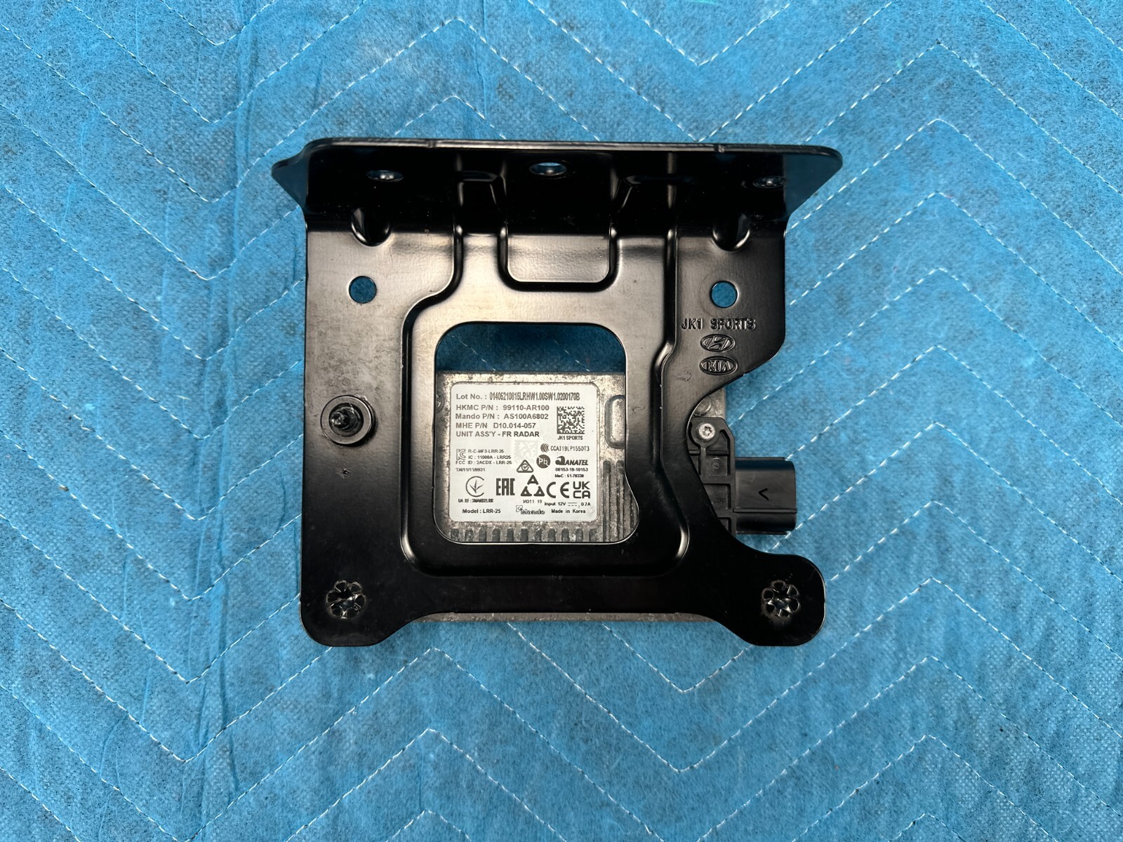 Genesis GV70 Front Radar Distance Sensor w/Bracket 99110-AR100 18k 2022 2023 OEM