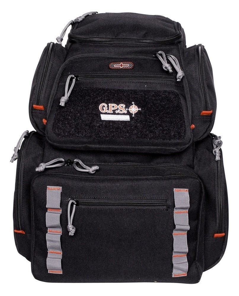 G Outdoors Pistolero Backpack Black Accentst Handgun Storage Accessory - 1712BPB