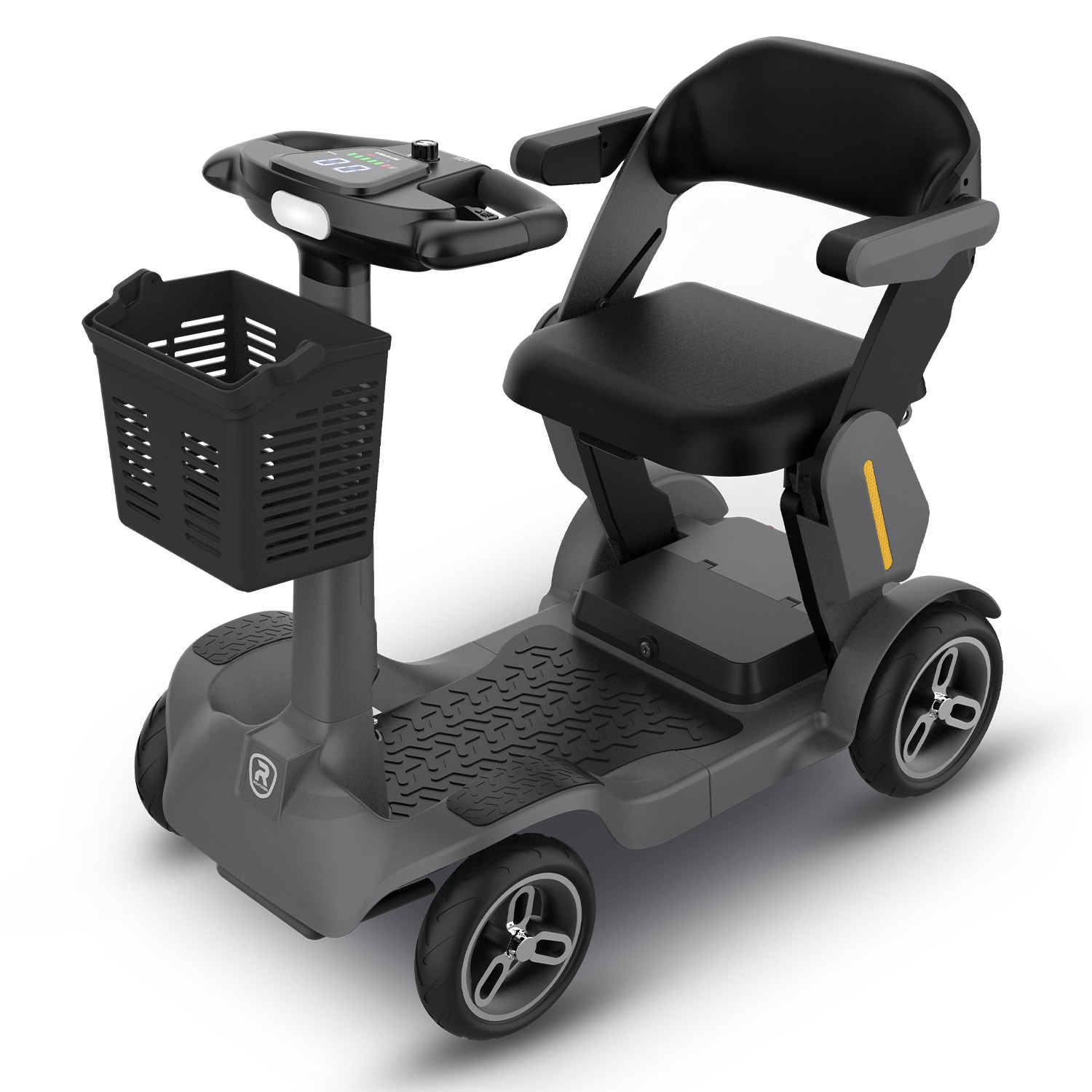 Foldable Mobility Scooter 4Wheel Adult 500W Motor Electric Scooter Senior Travel