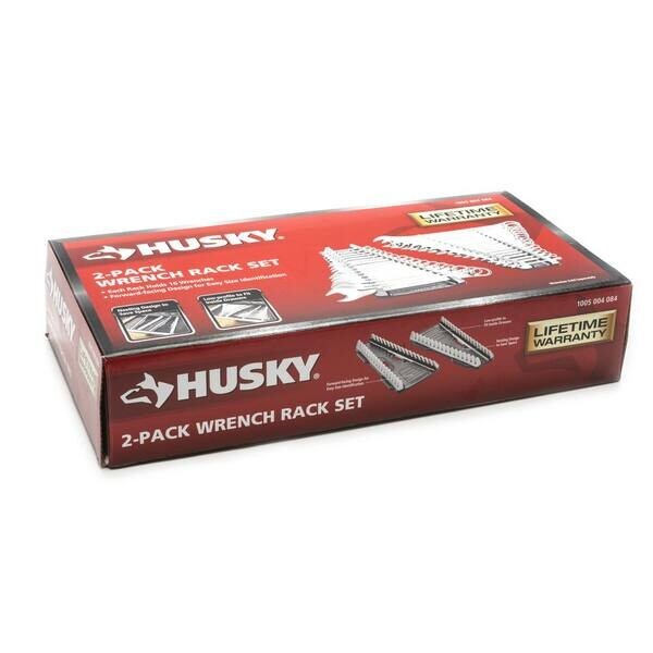 Husky 16-Piece Wrench Rack (2-Pack)