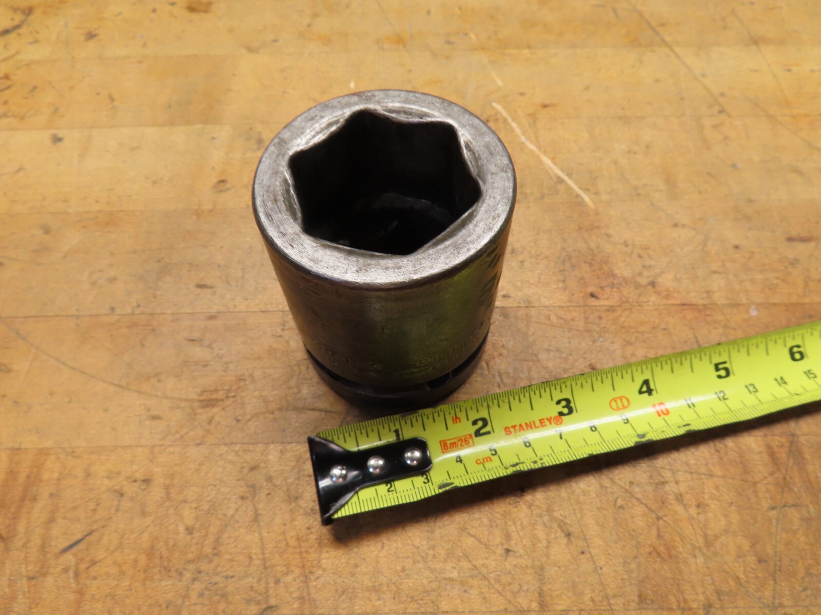 Proto 10024 1-1/2" standard 6-point impact socket 1" dr