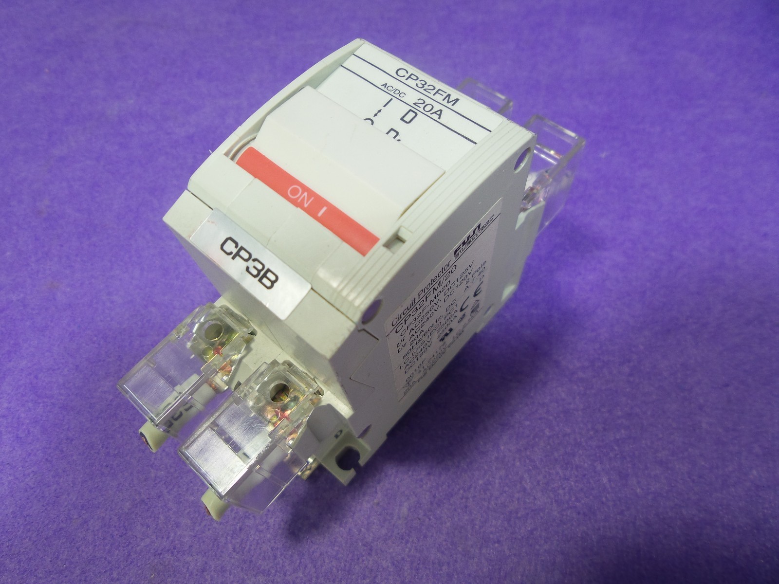 Fuji Electric CP32FM/20 Circuit Protector,USED