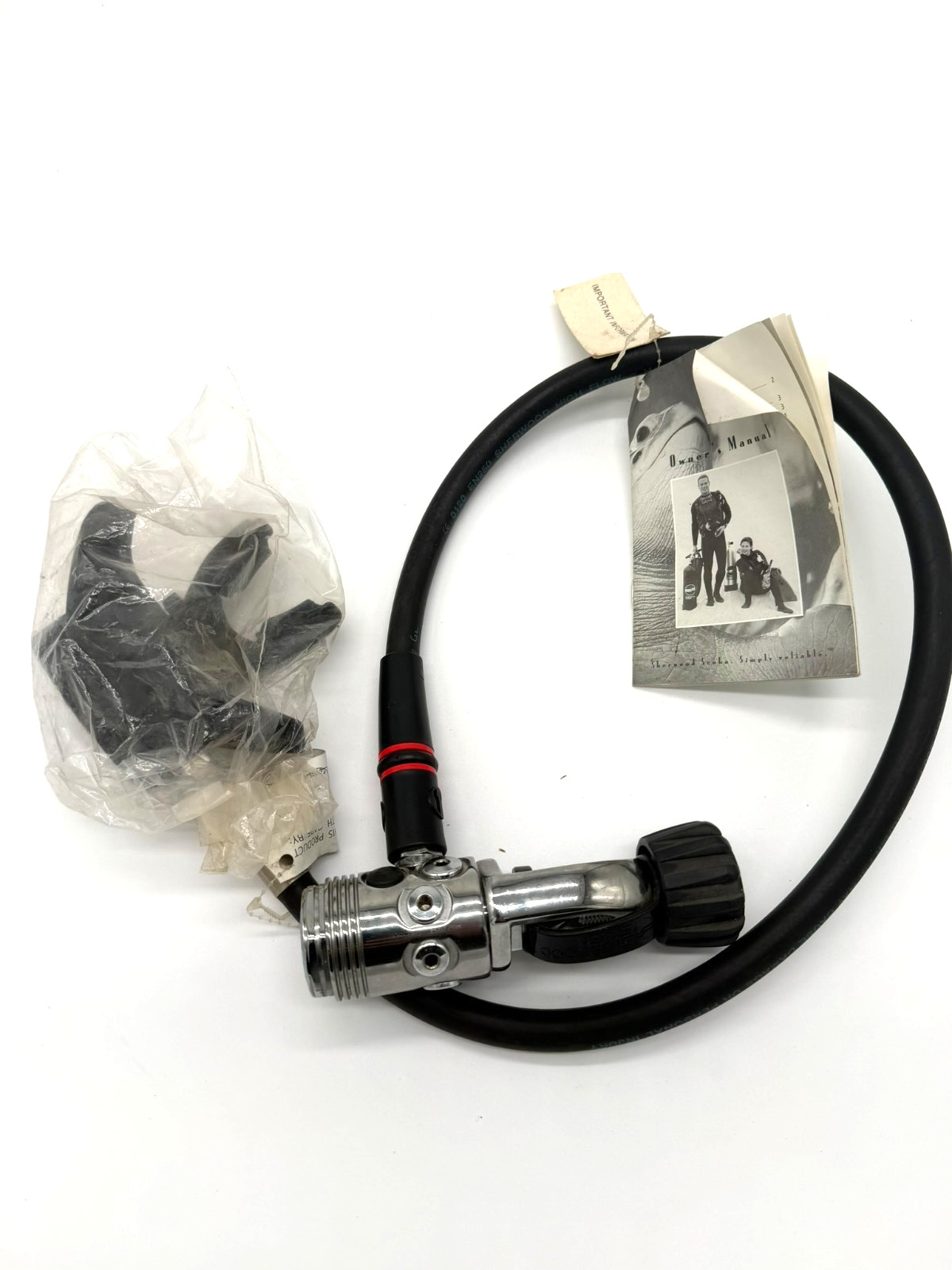Sherwood Scuba Magnum SRB5300 Regulator Set - 1st & 2nd Stage - w/ Manual NOS