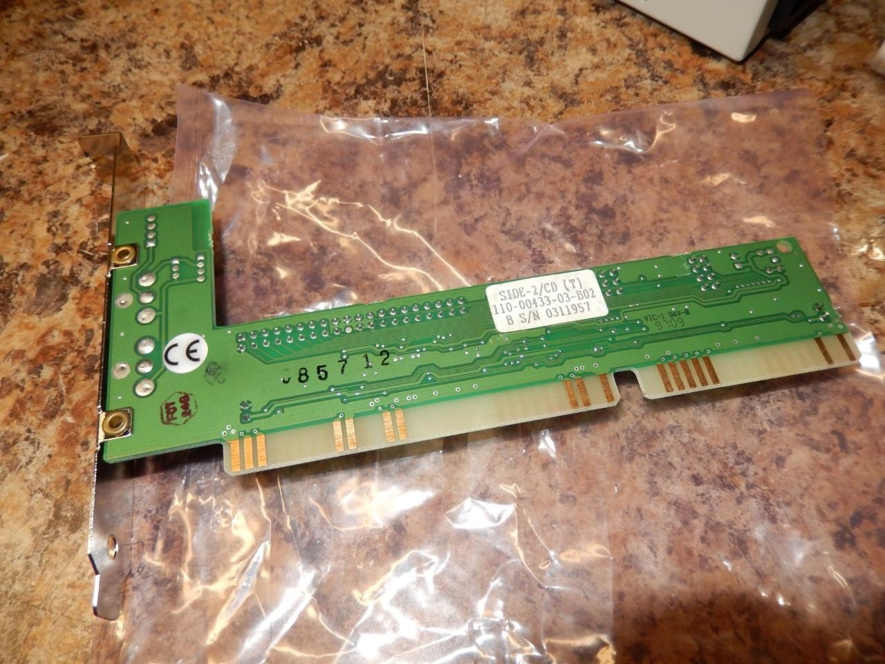 Vintage Acculogic Side-2/CD (110-00433-03-B02) PC / Card Module