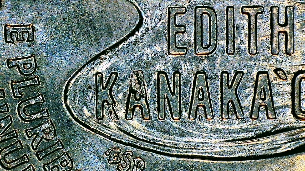 2023 P Edith Kanaka'Ole Quarter Die Chip Error on Reverse in K & A Circulated