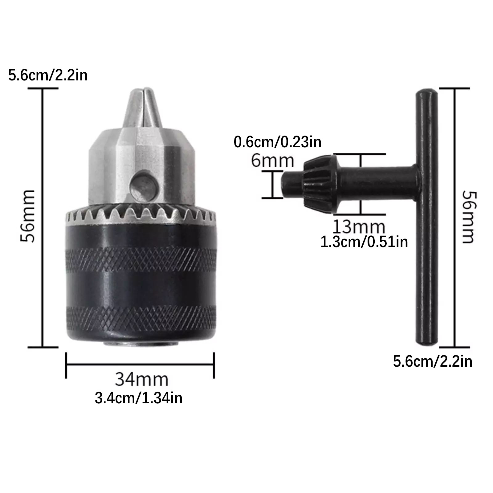 New M10 Angle Grinder Electric Drill Conversion Collet Chuck Head Adapter