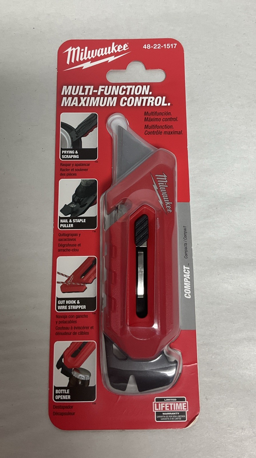 New Milwaukee 48-22-1517  Utility Knife- Free S&H