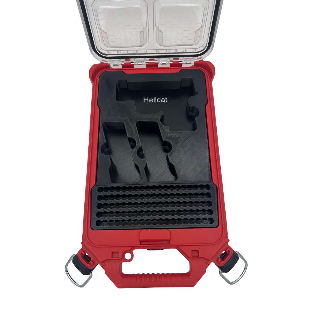 Springfield Hellcat Insert for Milwaukee Packout - Holds Mags & Ammo