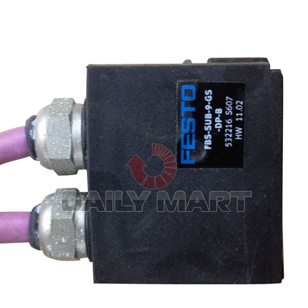 FESTO NEW FBS-SUB-9-GS-DP-B 532216 PLC Fieldbus Socket Plug