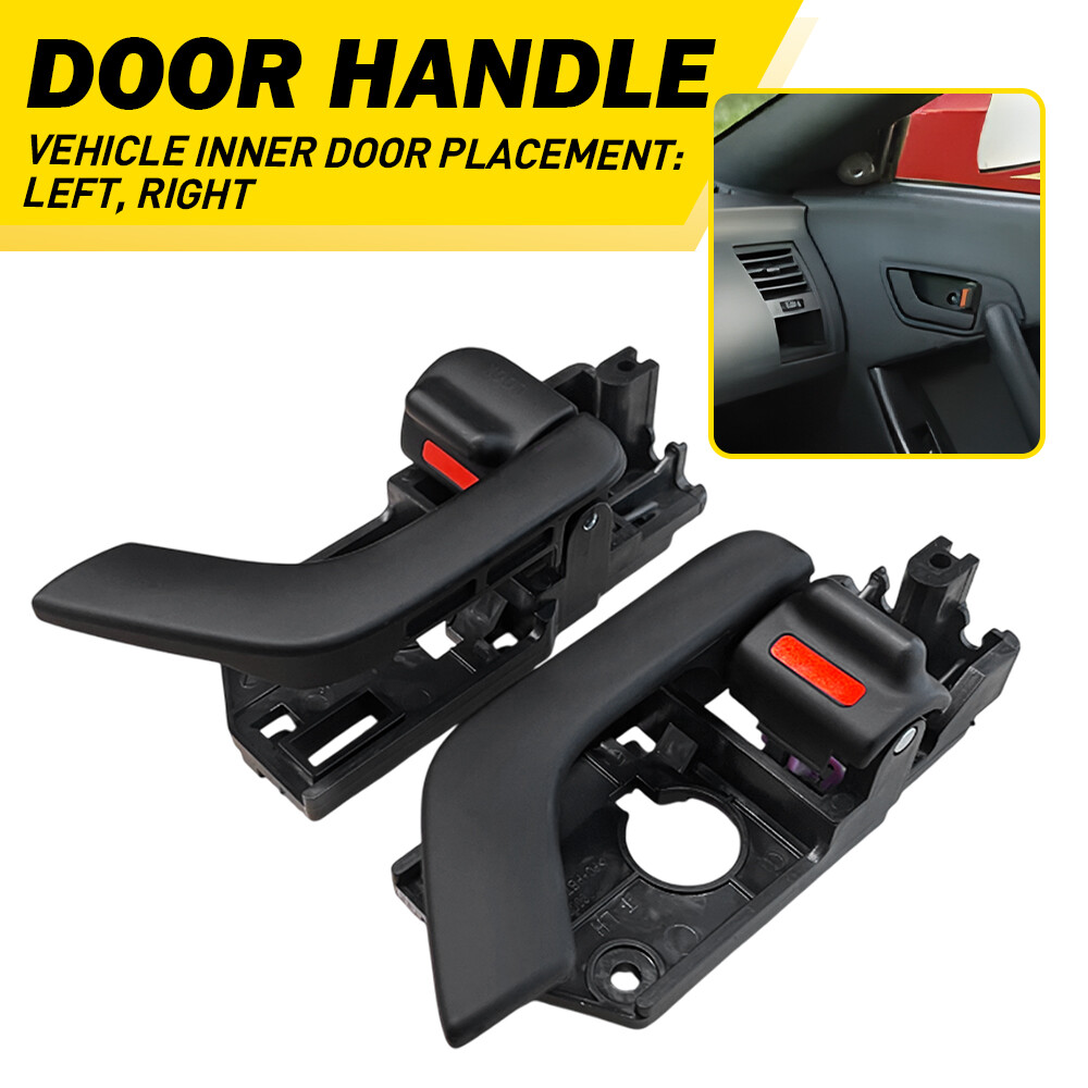 Pair For Hyundai Tiburon 03-08 Side Inside Interior Door Handle Front Right Left
