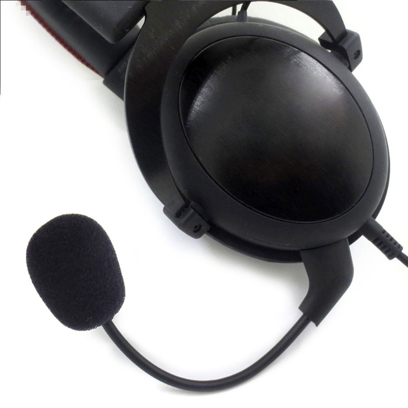3.5mm Mic Headphone Microphone for Hyper X Cloud 2 II/Hyper X Cloud Sliver