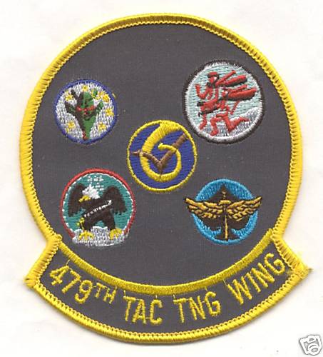 479th TAC TRAINING WING GAGGLE patch