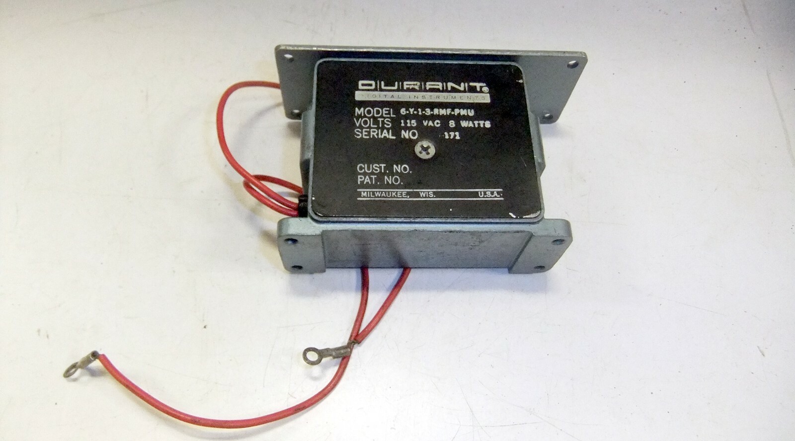 Durant Counter  6-Y-1-3-RMF-PMU