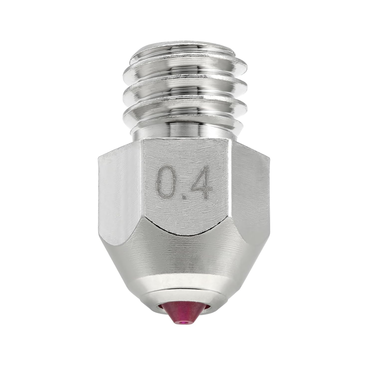 Ruby Tip MK8 Nozzle 0.4Mm for Ender 3, CR-10, Elegoo Neptune 3, Sovol SV06 3D Pr