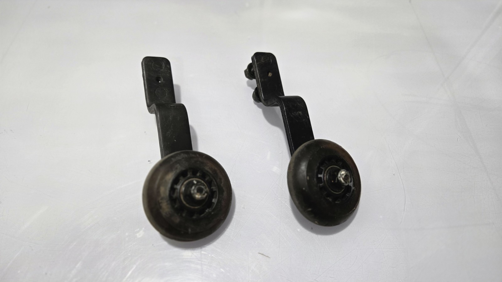 Hoveround MPV5 Anti-Tip Wheels Pair Stabilizer Balance Wheels w/ Brackets Used