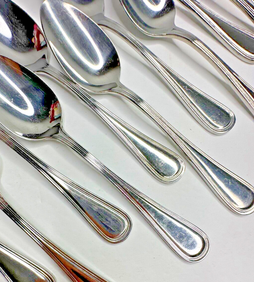 Winco Shangri-La Glossy Stainless Flatware Replacement 25 Pc fork  Spoon Knife