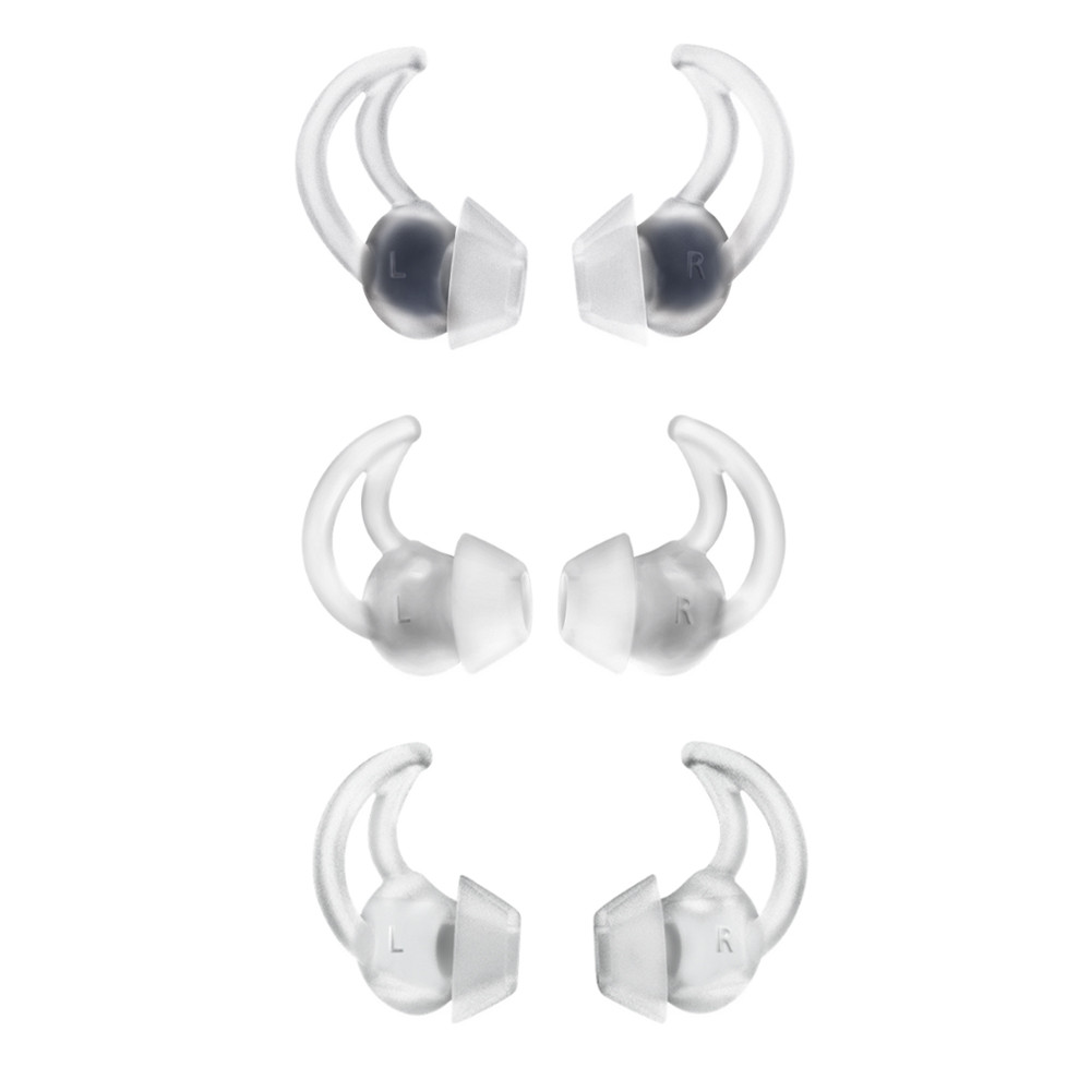 BOSE QC30 QC20 SoundSport Wireless 6 Pack 3 Sizes Ear Tips Earbuds StayHear Tips