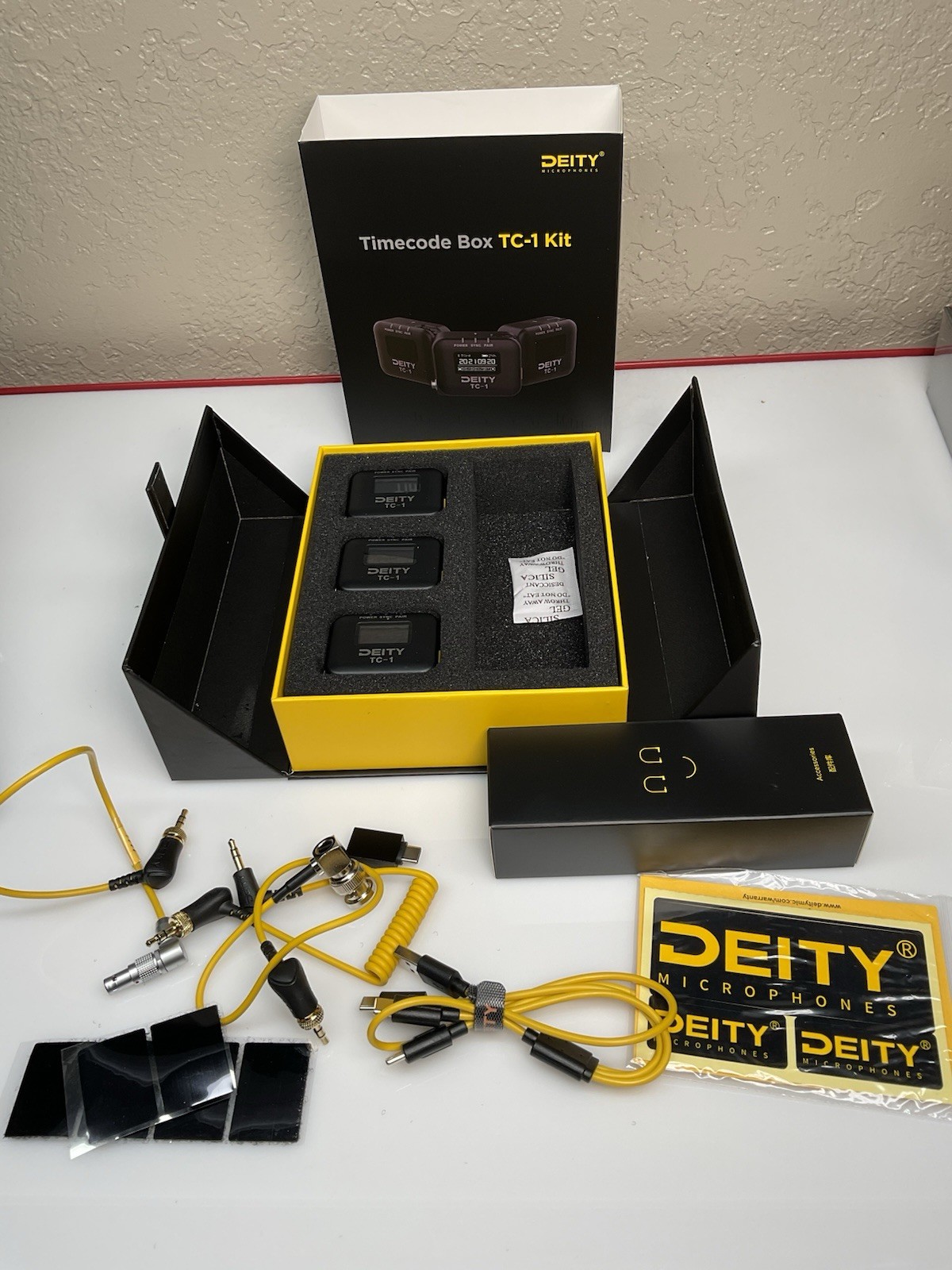 Deity Microphones TC-1 Wireless Timecode Generator Box, 3-Pack