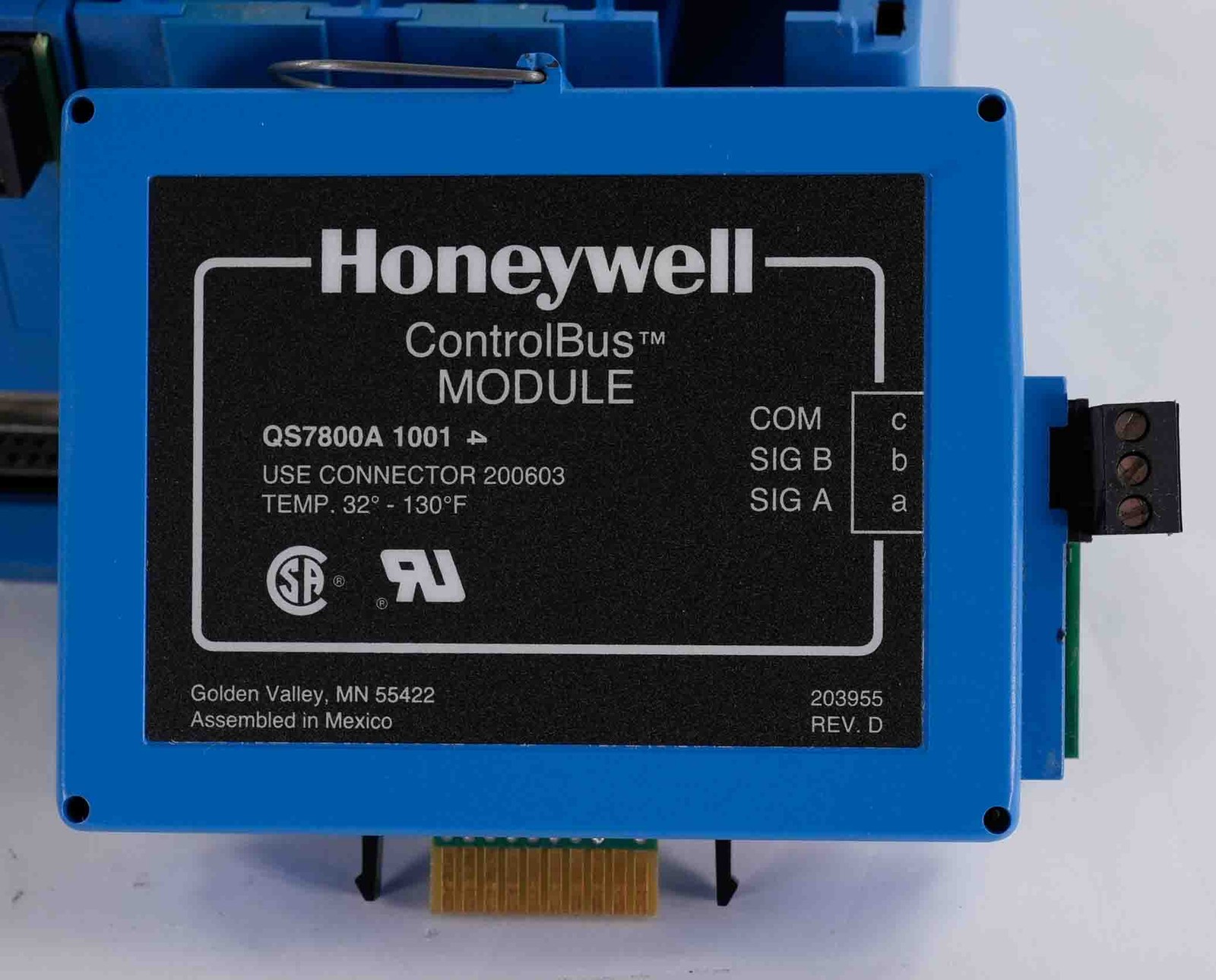 Honeywell Q7700A1014 Network Interface Unit Q7700A 1014 5 + 4x ControlBus Module