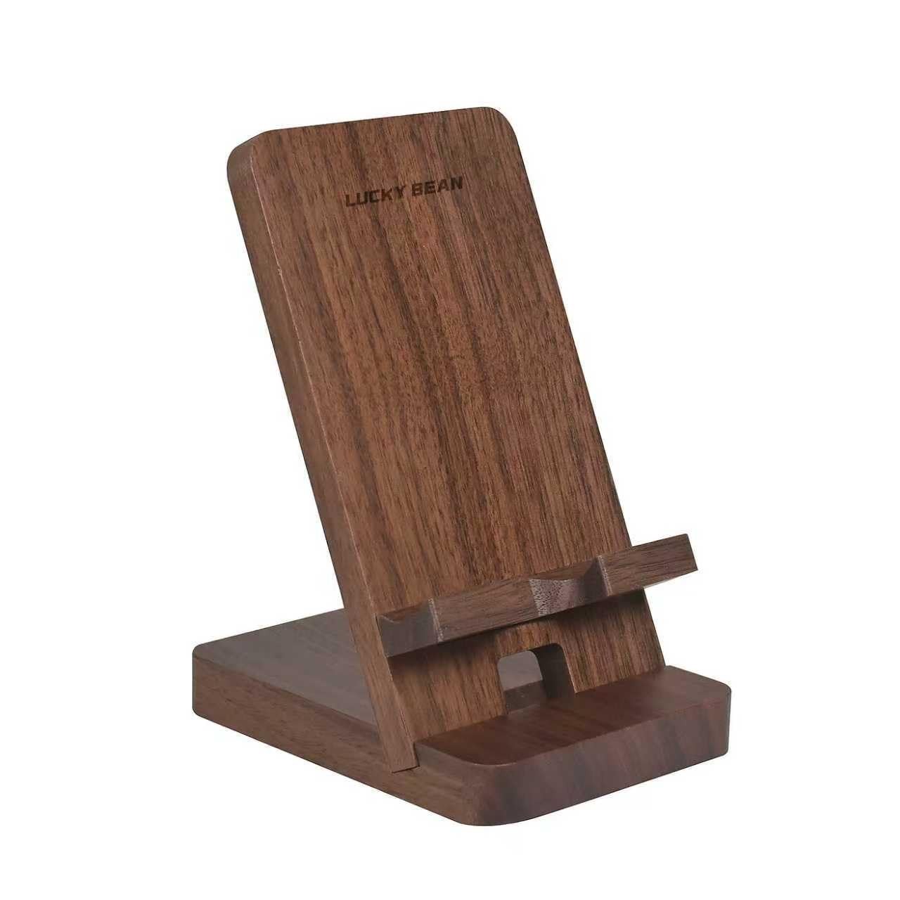 Wood Stand, Desktop Wooden Holder, Portable Office Stand for Desk, Wood ipad ...