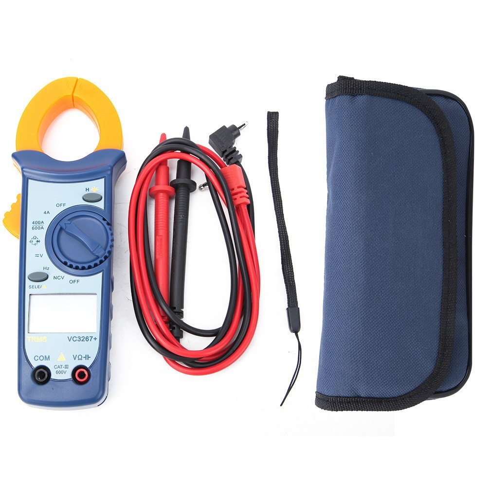 True for rms VC3267+ Clamp Meter with Auto Range Backlight and NCV for