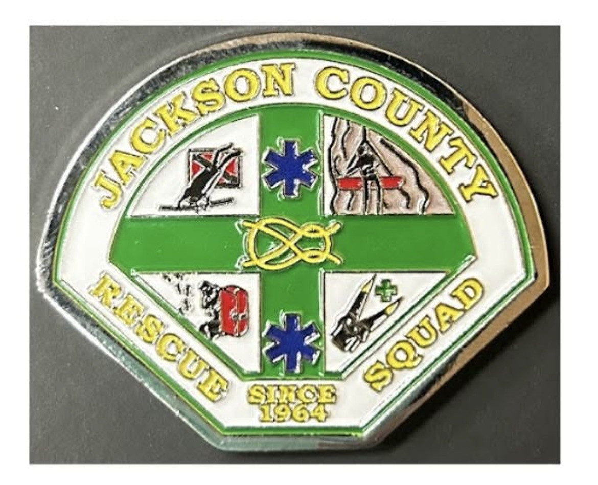 Jackson County Rescue Squad NC North Carolina Challenge Coin