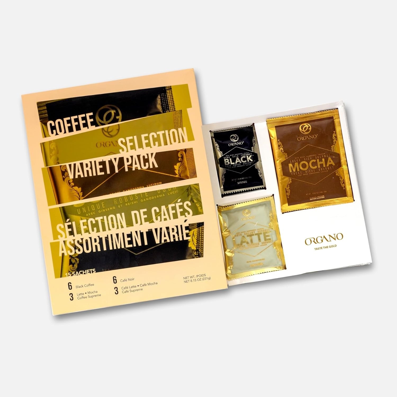 Organo Gold Coffee Selection Variety Pack