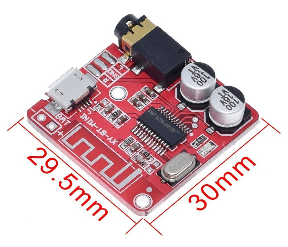 Bluetooth Audio Receiver board Bluetooth 4.1 5.0 mp3 lossless decoder board Wire
