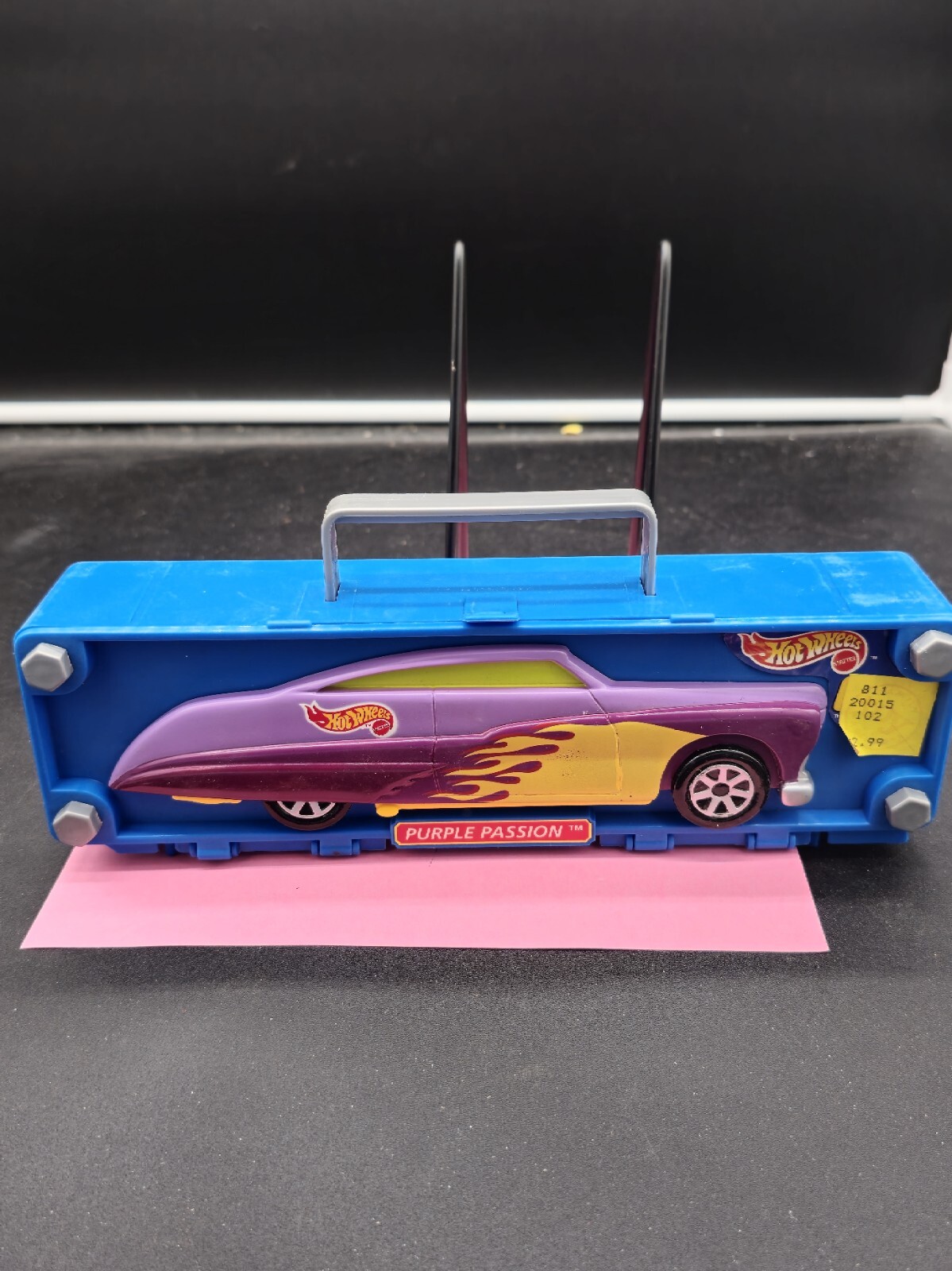 1998 Hot Wheels 6 Car Purple Passion Carry Case