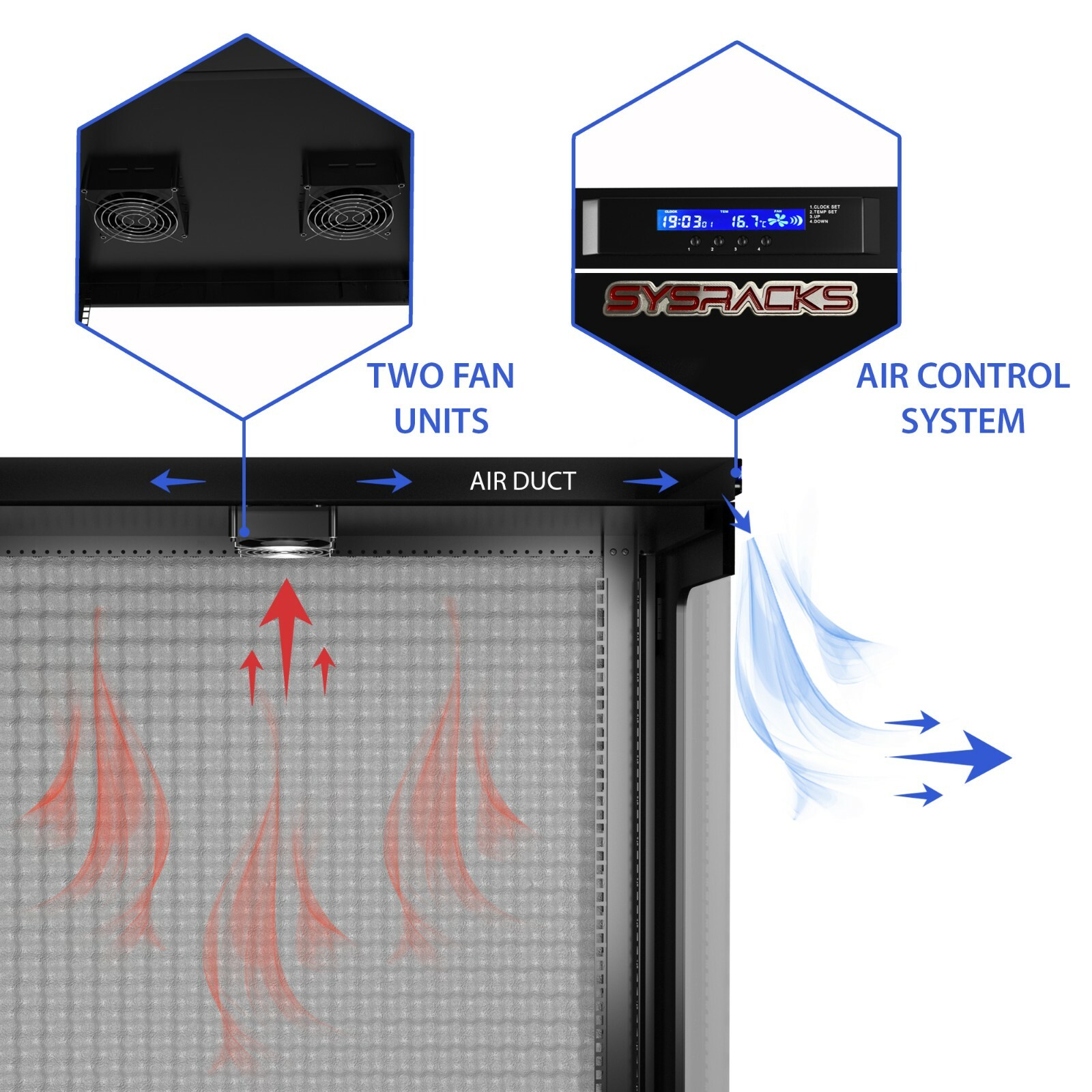 15U Soundproof Server Rack Acoustic Network Cabinet for Server Equipment