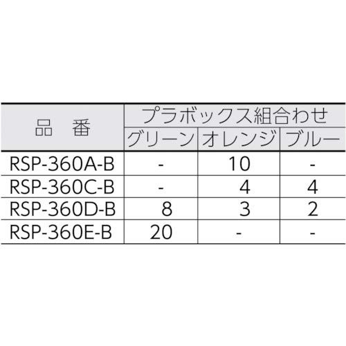 Ring Star Parts Box Blue RSP-360A