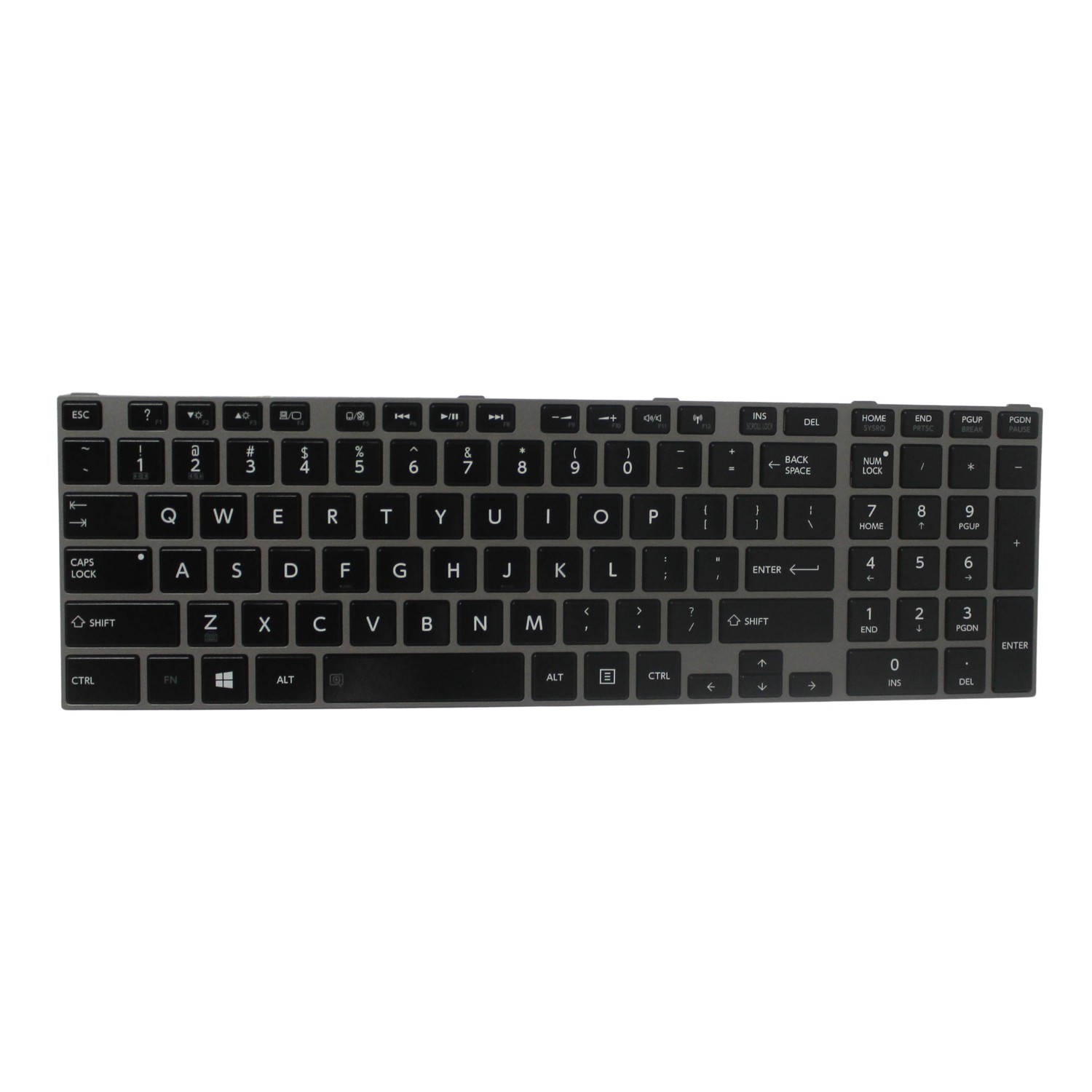 V130426BS3 Panasonic Satellite P850/P855 Backlit Series Keyboard Gray "GRADE A"
