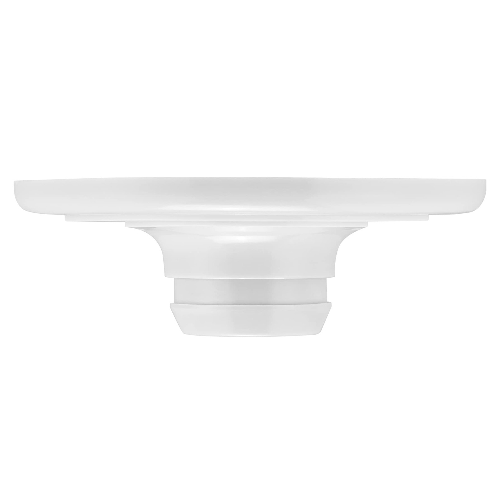 Keyless Light Socket, E26 Ceiling Fixture, White, 2 Pack