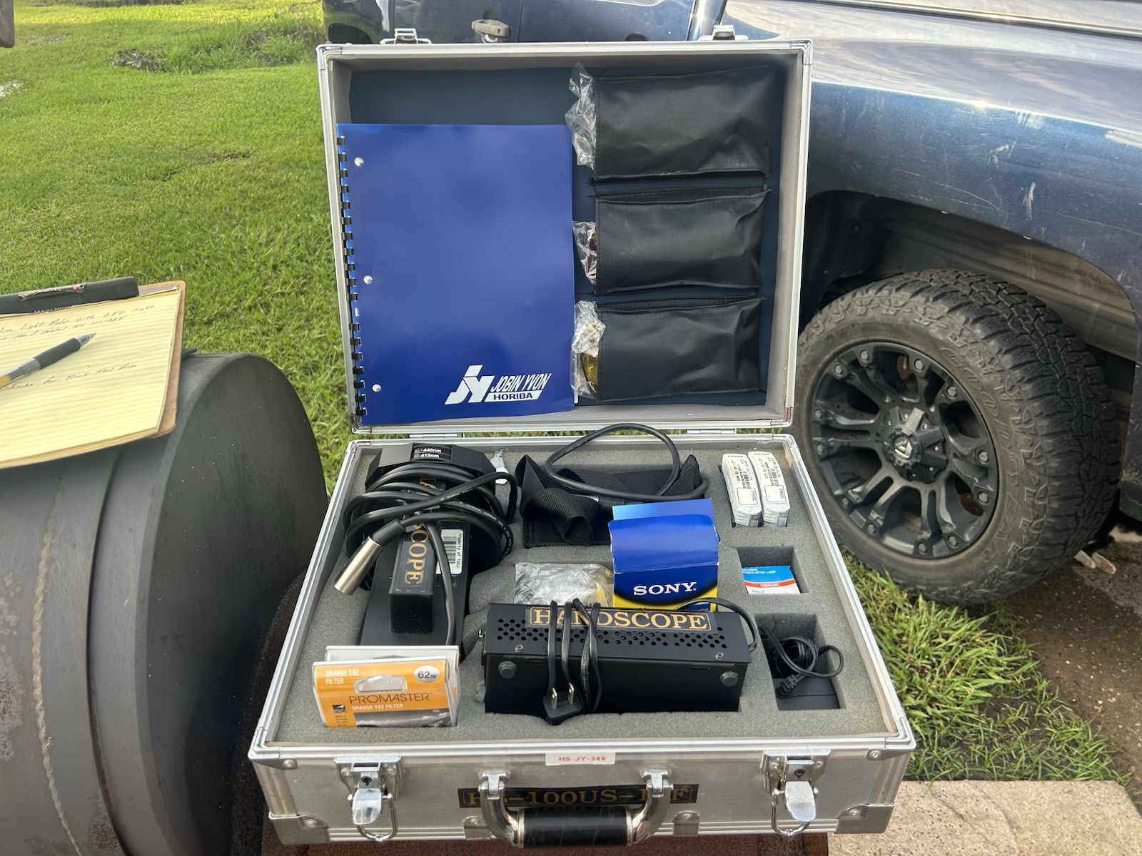HS-100US-12F HANDSCOPE FORENSIC LIGHT KIT