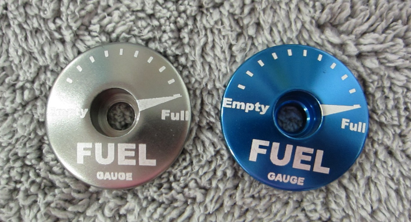 Fast Freddy Custom Headset Top Cap 1-1/8" - Full Fuel Gauge - Each