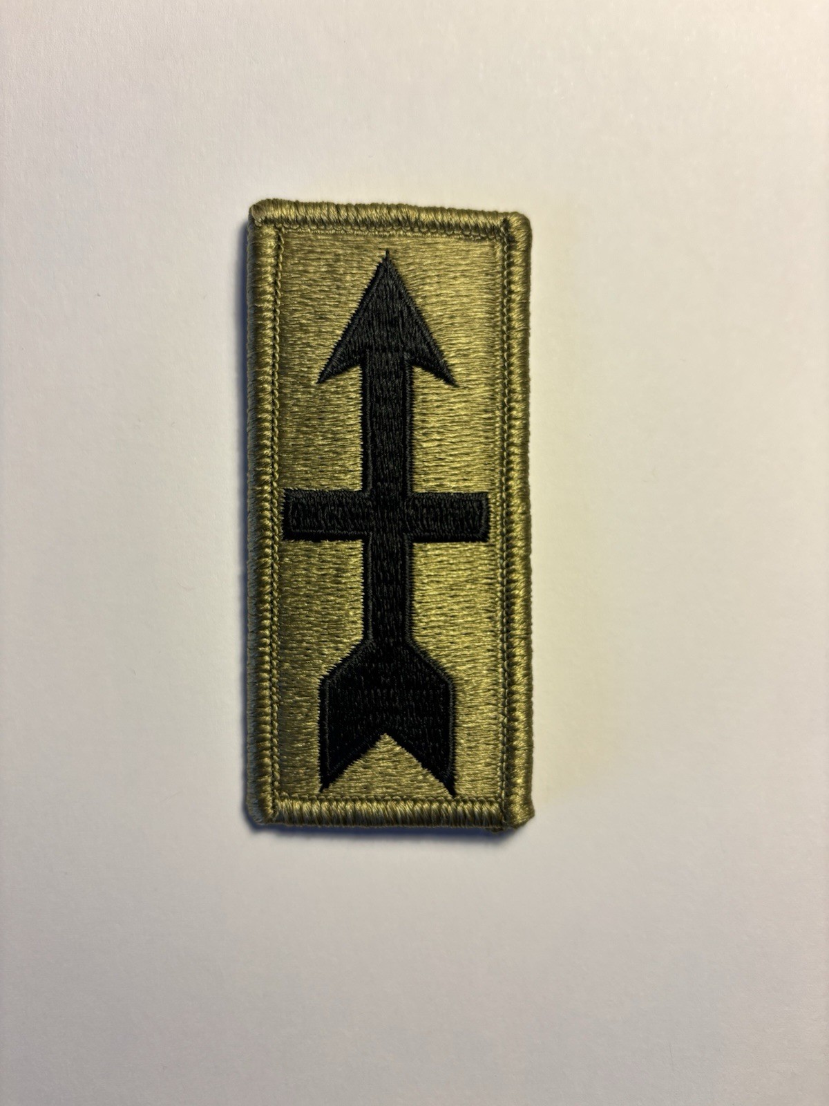 32nd Infantry  Brigade U.S. Army Patch With Hook Back
