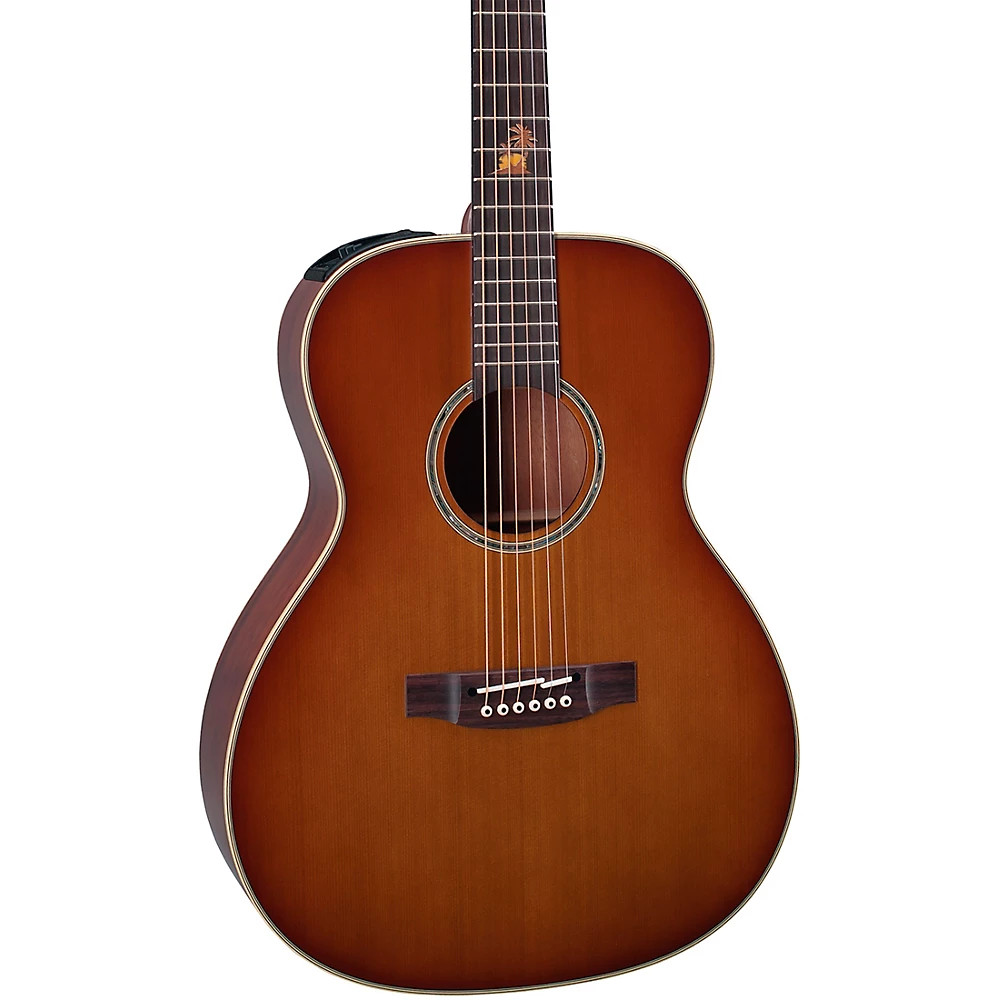 Takamine TF77PT OM Legacy Koa Acoustic-Electric Guitar Light Burst 1978412067 RF
