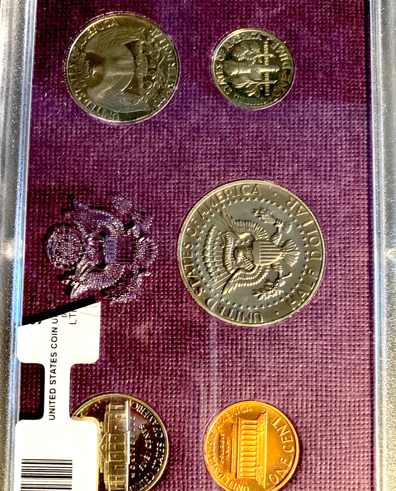 1986 Coins Set PROOF UNITED STATES MINT