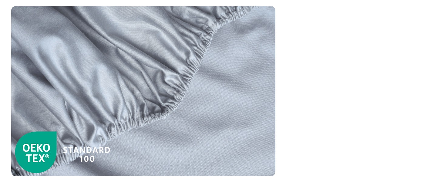 2-Pack Pure Cotton Fitted Sheet King Size, 600 Thread Count 16" Deep Pocket