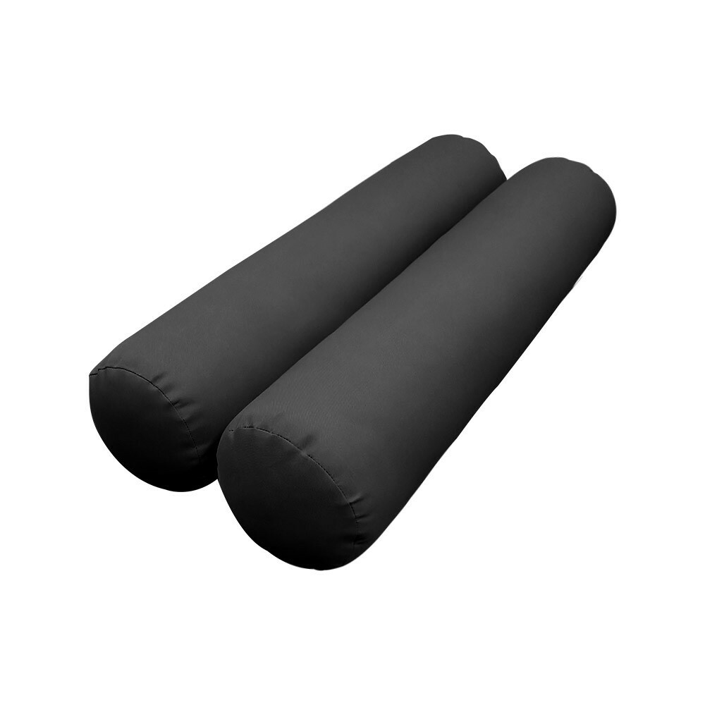 *COVER ONLY* Style5 Twin Size 37" x 8" Knife Edge Bolster Pillow SlipCover AD003